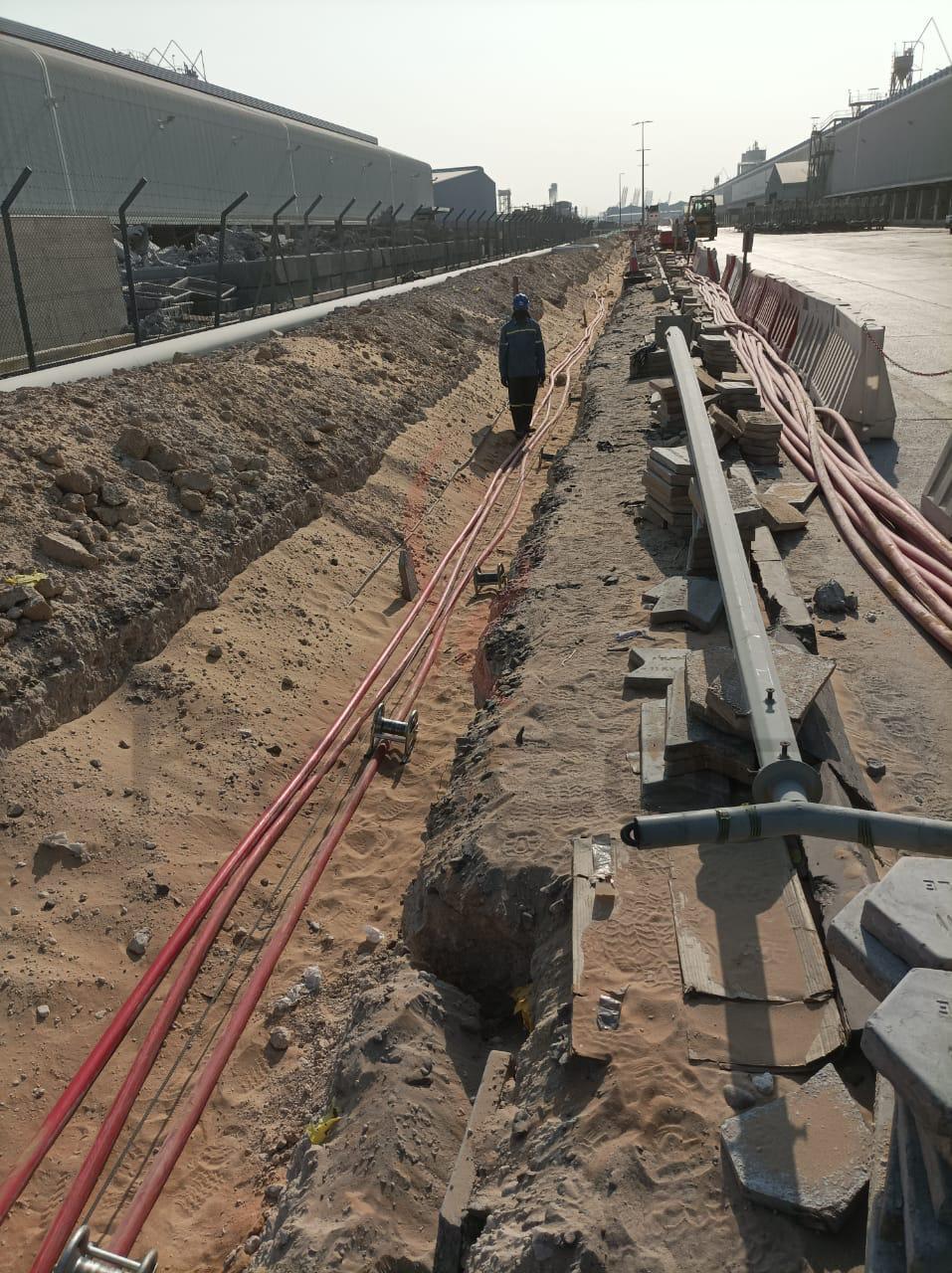 Installation of 11 kV Power Cables Between 481 and 482 SS - Gallery 4