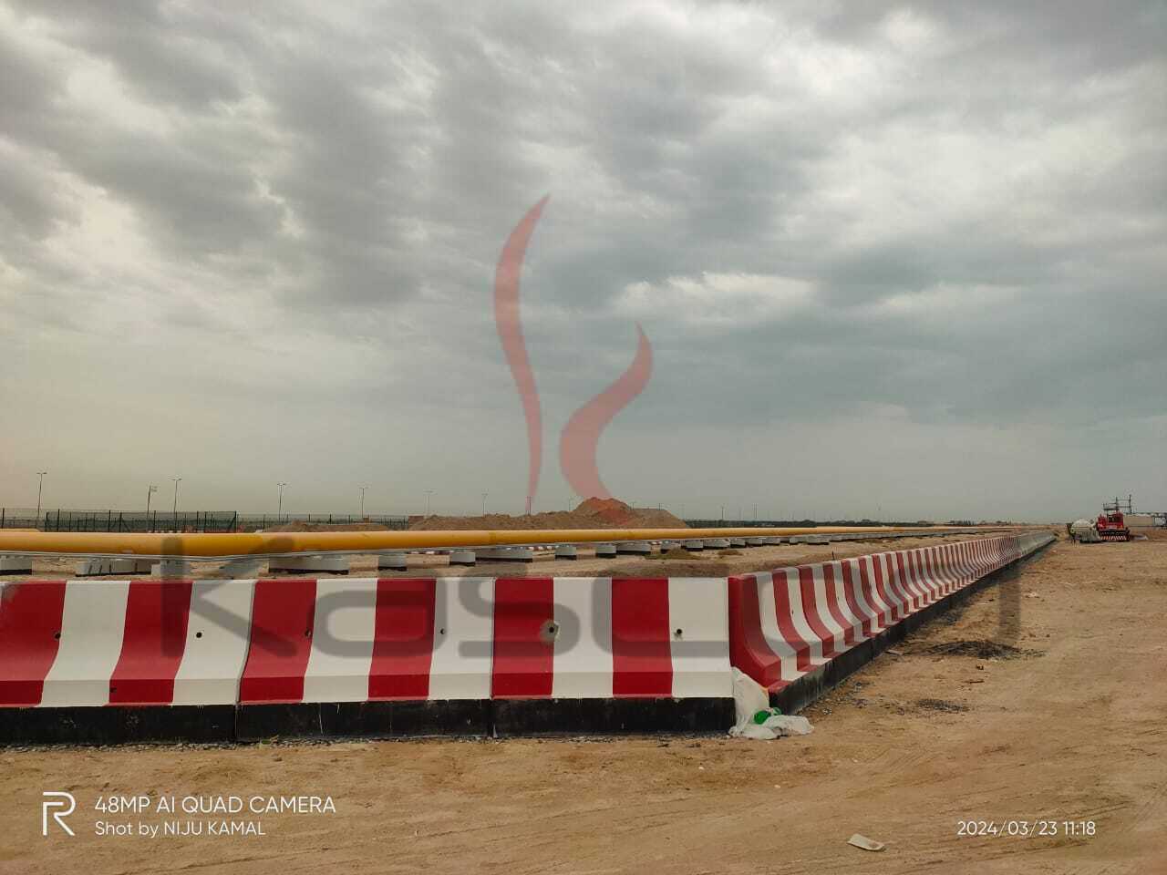 Concrete Crash Barrier – Hassyan Power Plant - Gallery 3